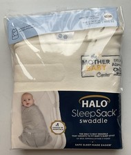 Halo Sleep Sack Swaddle Newborn 0-3 months Cream color