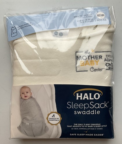 Halo Sleep Sack Swaddle Newborn 0-3 months Cream color - Picture 1 of 5