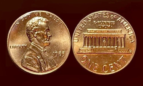 ๐บ๐ธ BU Mint Sealed 1985 P Lincoln Cent Penny NEVER TOUCHED! Combined Shipping! - Picture 3 of 4