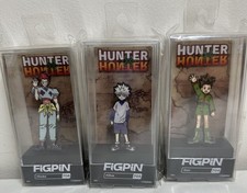 Hunter X Hunter Gon+Killua+Hisoka Collector Case Anime Enaml Pin FiGPiN NEW