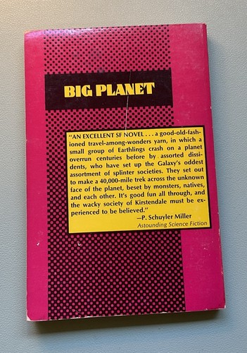 Big Planet von Jack Vance, Ace #G-661 (1957, Ace) Sci Fi Taschenbuch - Bild 2 von 4