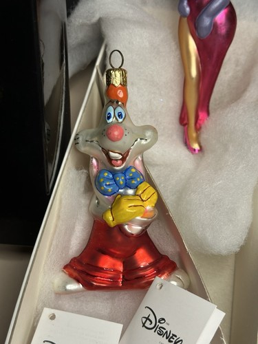 Vintage Christopher Radko Disney ROGER RABBIT & JESSICA Boxed Set LE Ornaments RARE - Bild 8 von 8