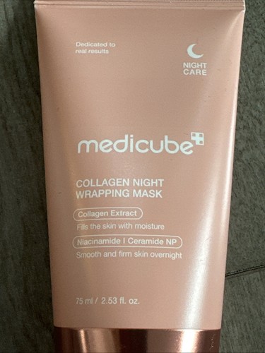 Medicube Collagen Night Wrapping Mask 75ml Firming Moisturizing K-Beauty - Picture 3 of 10