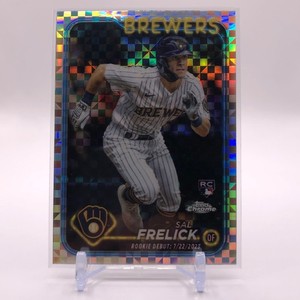 Sal Frelick RC X-Fractor 2024 Topps Chrome Update #USC61