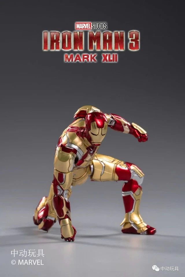 Juego de figuras de acción ZD Toys Marvel Avengers 1/10 Iron Man MK42 Foto 3 de 4