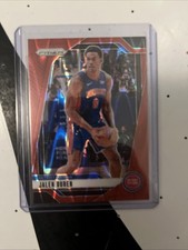 2024-25 Panini Prizm - Jalen Duren #20 Red Seismic Prizm /299