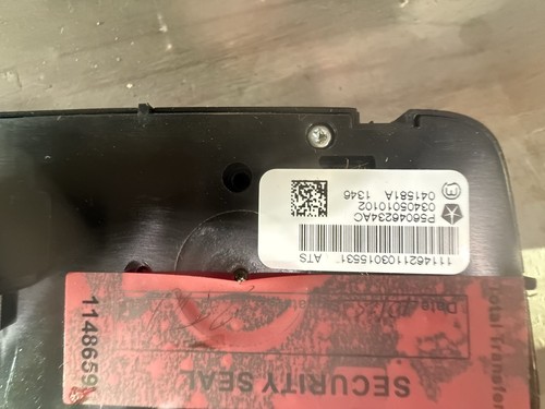 ๐ 2011-2013 Grand Cherokee Center Console Transfer Case Switch OEM P56046234AC - Picture 3 of 3