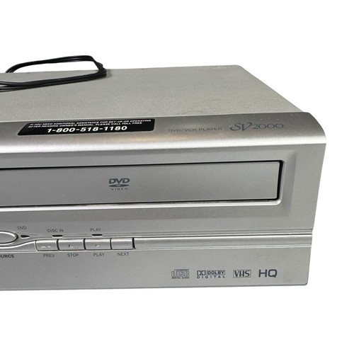 FUNAI SV2000 WV805 Video Cassette VHS Recorder w/ DVD Combo Player Vintage - Picture 4 of 12