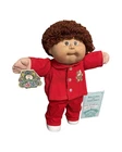 1985 Cabbage Patch Kids, Auburn Loop, Brown Eyes, HM3, OK, Red 🧸 Pjs