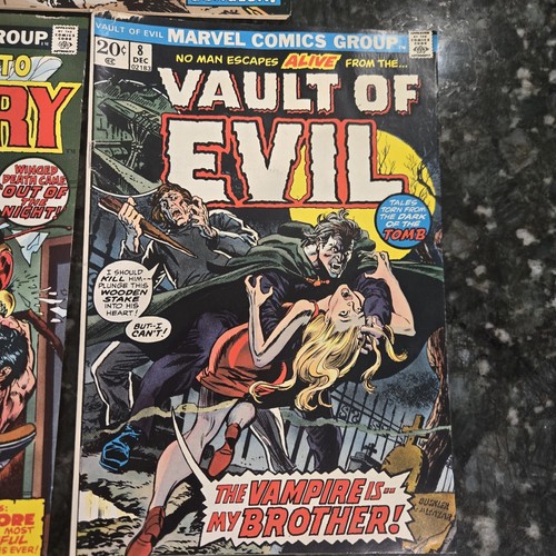 Marvel Comic Lot Of 3 - Silver Ungrade Vault Evil Chamber Chills Journey Mystery - Picture 3 of 18