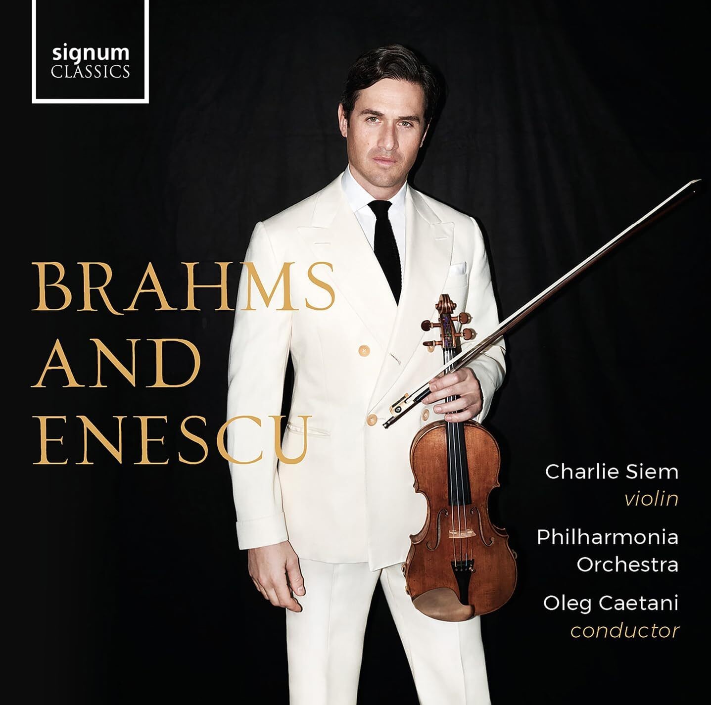 Charlie Siem Charlie Siem: Brahms and Enescu (CD) Album