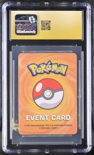 CGC 10 Pristine Team Rocket! Hasbro Event Card Pokemon Master Trainer - Picture 2 of 2