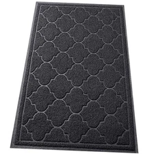  Door Mat Large Indoor Outdoor Doormat, Non-Slip Low-Profile Design Floor Mat, 
