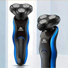 Men's Razor Rotary Waterproof Electric Shaver Pop-Up Trimmer Wet Dry Cordless US