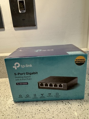 TP-Link 5 ports Gigabit Desktop POE + commutateur TL-SG1005P PnP ports Gigabit silencieux