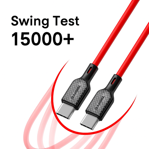 USB-C to USB-C Fast Charging Cable 3A | 1M 2M Lead for Samsung, iPad, Android - Picture 24 of 27