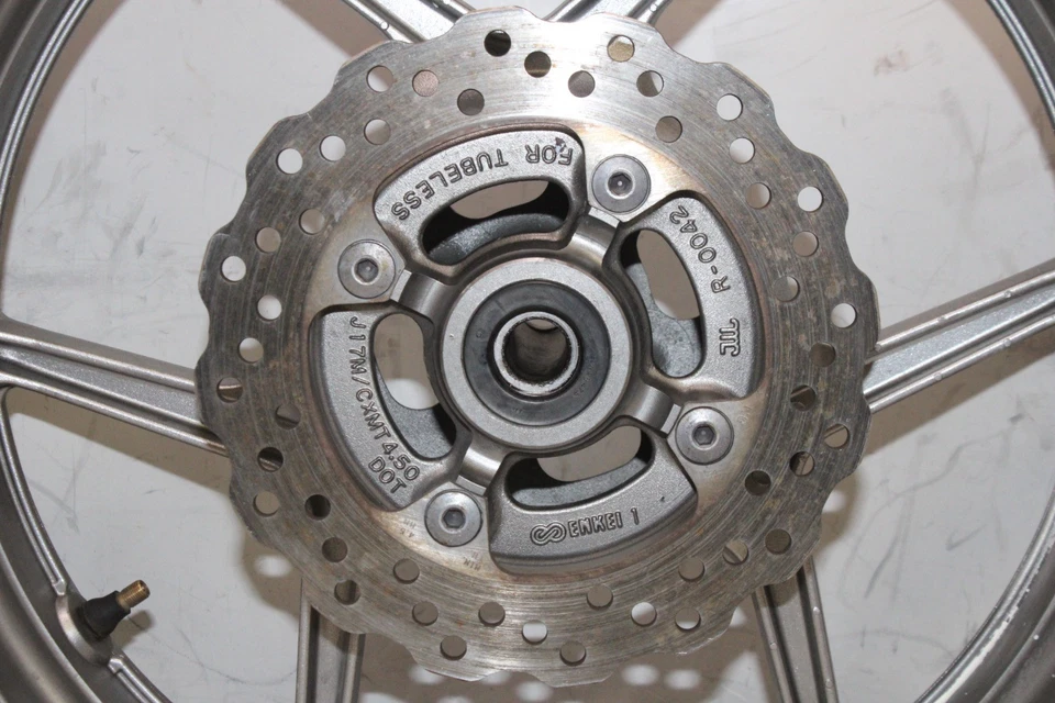 Kawasaki Ninja 650R 2007 OEM llanta trasera Foto 2 de 4