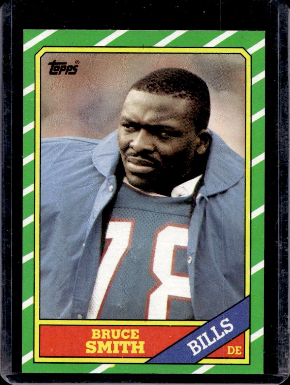 1986 Topps Bruce Smith Rookie RC #389 Bills