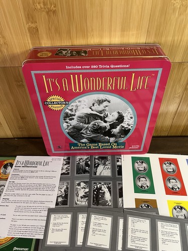 It’s A Wonderful Life Game 50th Anniversary Collector’s Tin Edition - New Opened - Picture 4 of 24