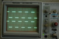 Tektronix 2235 AN/USM488 100MHz Two Channel Oscilloscope, Two Probes, Power Cord 9