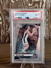 Caitlin Clark  2024 Panini Prizm WNBA #22 RC Rookie PSA 8 NM-MT