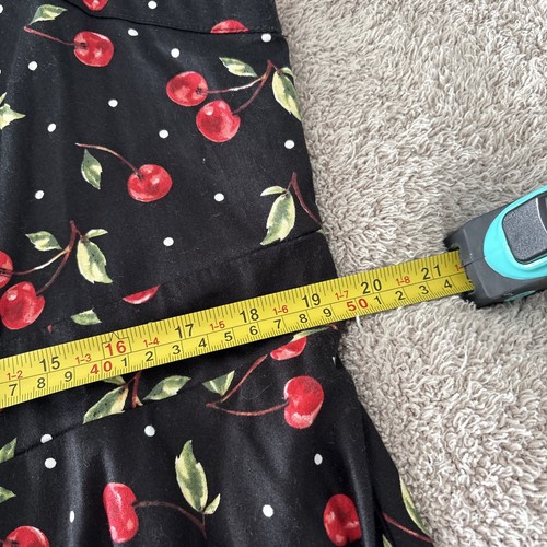 Torrid Retro Chic cut out cherry swing dress size 20 New fit flare pinup - Imagen 11 de 14