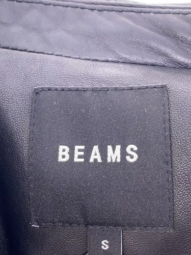 BEAMS Double Riders Jacket black S Used - Picture 3 of 5