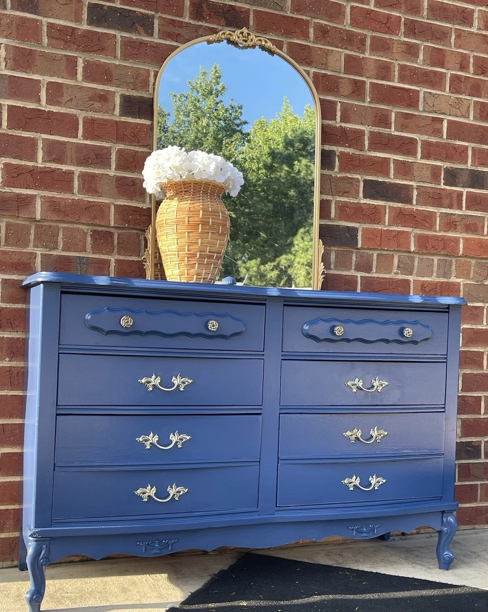 Blue Dresser Antique Dressers & Chests of Drawers for sale