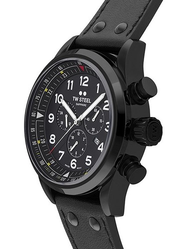 TW-Steel SVS205 Volante Chronograph Mens Watch 48mm 10ATM - Picture 4 of 5