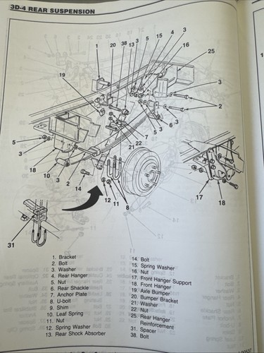 1989 Chevrolet R.V.G.P Light Duty Trucks 10-30 Series Service Manual ST-330-89 - Picture 11 of 24