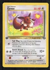 Pokemon Eevee 51/64 Jungle 1st Edition Card NM