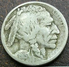 US 1915-D Buffalo Nickel  **