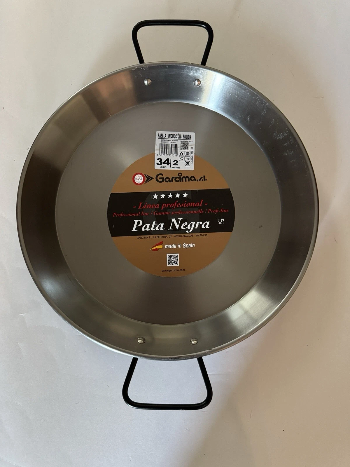 Garcima Pata Negra Paella Pan - Thumbnail 3
