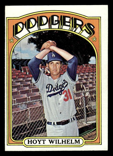 1972 Topps #777 Hoyt Wilhelm - VGEX-EX *TedsCardShack* - Foto 1 di 2