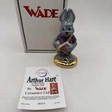 Wade / C&S Arthur Hare. Collect Hare Purple Top. Boxed Limited Edition COA