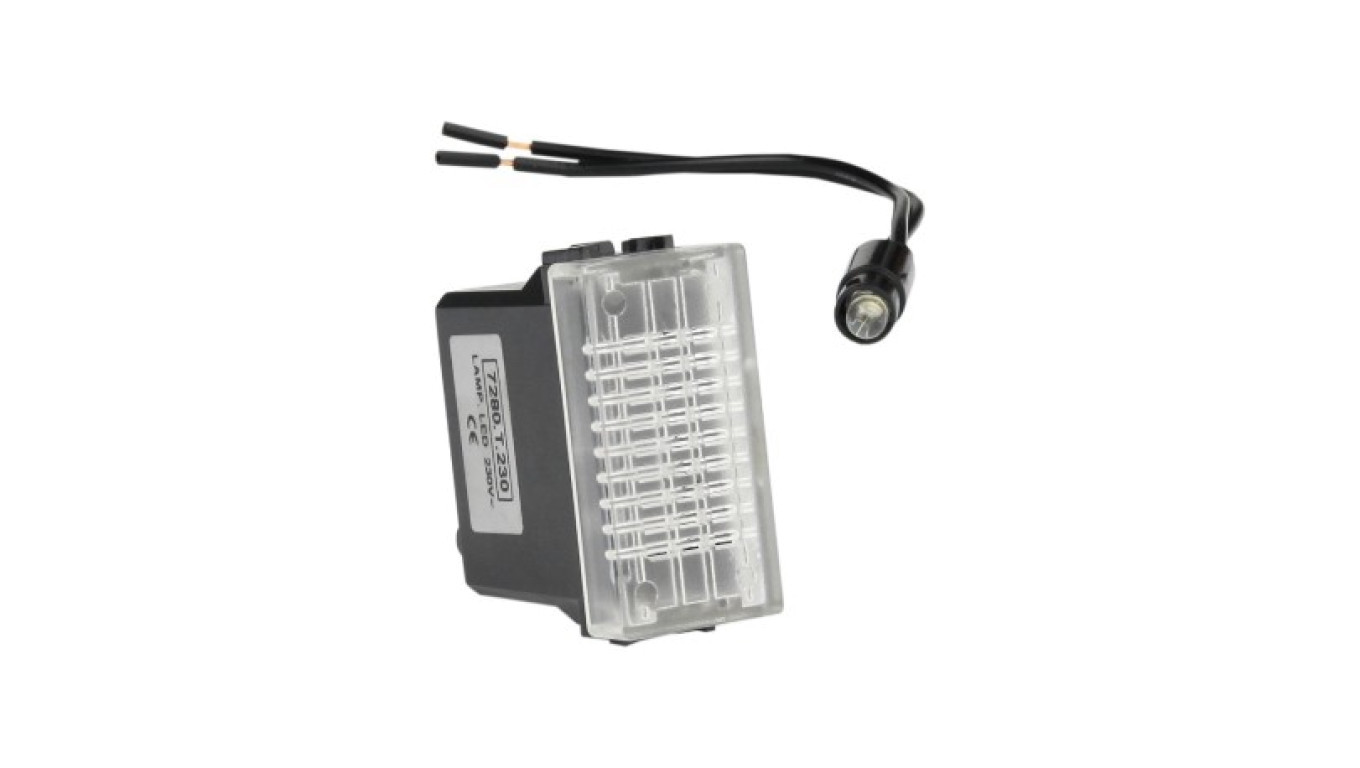 8017521262130 Контролька светодиодная прозрачная 230V Marlanvil 2130 Marlanvil