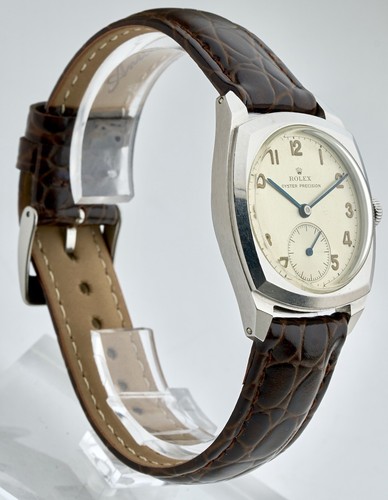 Rolex Oyster Precision ‘1947’ WW2 Era Gents Vintage Cushion Watch 31mm, Superb - Picture 15 of 24