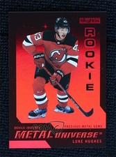 2023 Skybox Metal Universe 2008-09 Rookie Retros PMG Red 23/90 Luke Hughes 0t89