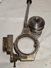 Jacobs Lever Operated Flex Collet Chuck Model 92 & Threaded Back Adapter Tools