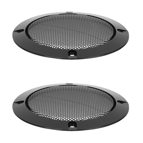 1 Set Car Speaker Protectors Mesh Metal Speaker Grill Cases Metal Speaker - Foto 5 di 12