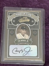 Rare 2004 Playoff Absolute Marks of Fame CAL RIPKEN  Auto card #MOF-11  LE 4/10