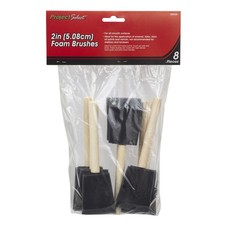 Linzer 85058 Project Select Chiseled Wood Handle Paint Brush 2 W in. 12 Pack