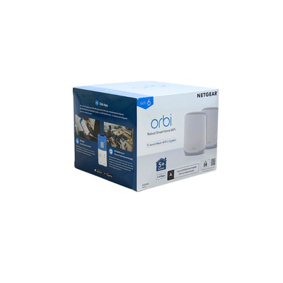Netgear Orbi RBK762S-100EUS mit Satellit Mesh WiFi 6 5400Mbps Tri-Band
