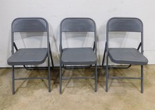 Corona Beer Metal Foldable Chair-Mexican-Restaurant Bar-18x16x30H in-Vintage