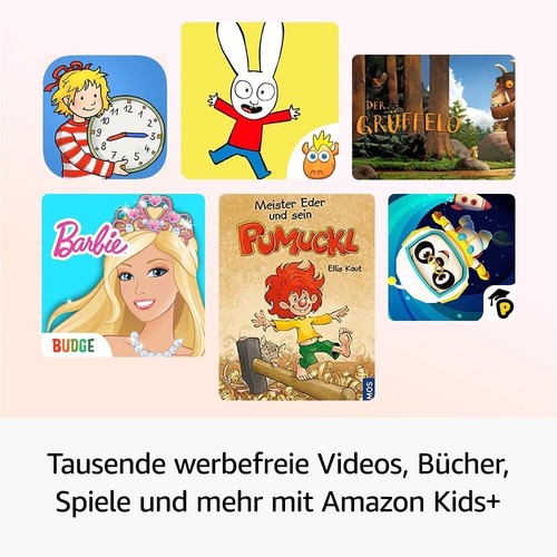 AMAZON Fire HD 10 Kids (2023), Tablet, 32 GB, 10 Zoll, Rosa - Bild 5 von 6
