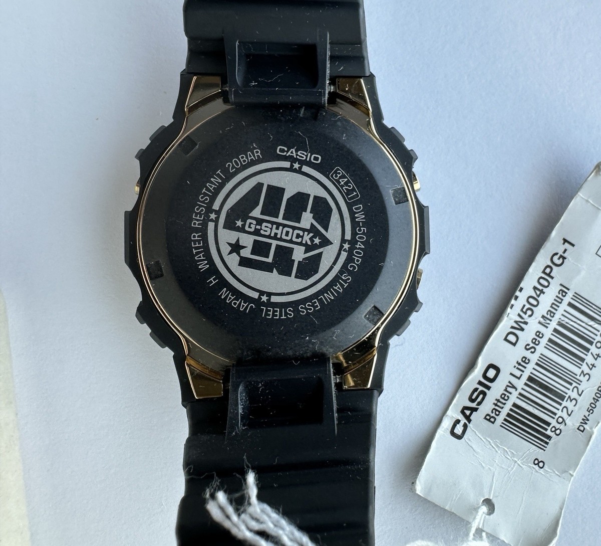 CASIO G-SHOCK 40周年記念モデル DW-5040PG-1JR Casio G-SHOCK DW-5040PG-1JR 40th Anniversary Model | eBay