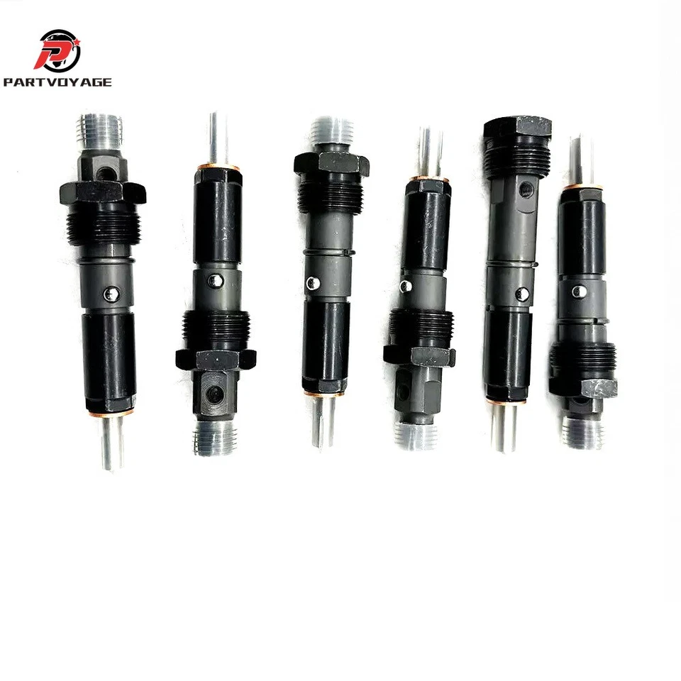 6pcs Fuel Injector 4928990 for 1994-1998 Cummins 6BT 5.9L 40-60HP 0432131715  Foto 2 de 4