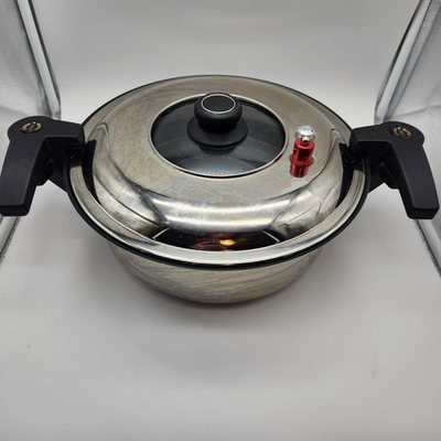 #ad Ultrex 18 10 Stainless Steel Zip Pressure Cooker 8 Quart w Rack 020800 $59.99