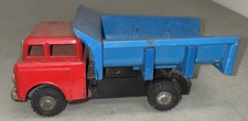 Tin Friction Powered Dump Truck AHI Cragstan Made In Japan 1960s 8 3/4 Long