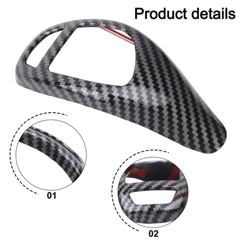 Manual Measurement Deviation Sports Gear Car Gear Shift Cover Exquisite Texture - Picture 12 of 12